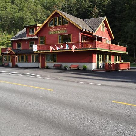 Kvamsdal Pensjonat Eidfjord Exterior foto